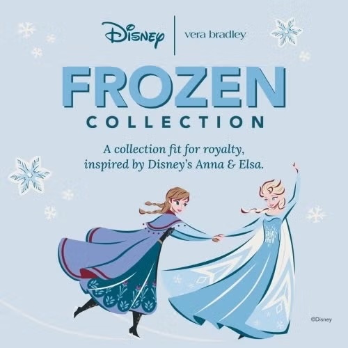 ❄️ アナと雪の女王 × ヴェラ・ブラッドリーの新コレクション登場！✨