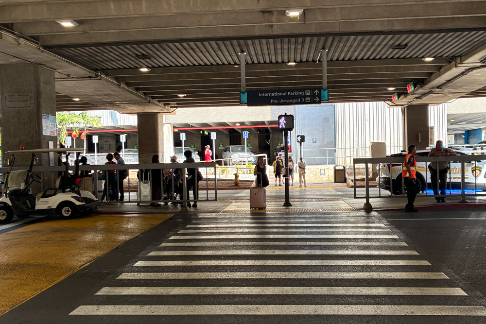 ハワイ Wライン 乗り方